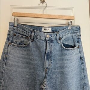 Agolde Cherie High Rise Straight Jeans
